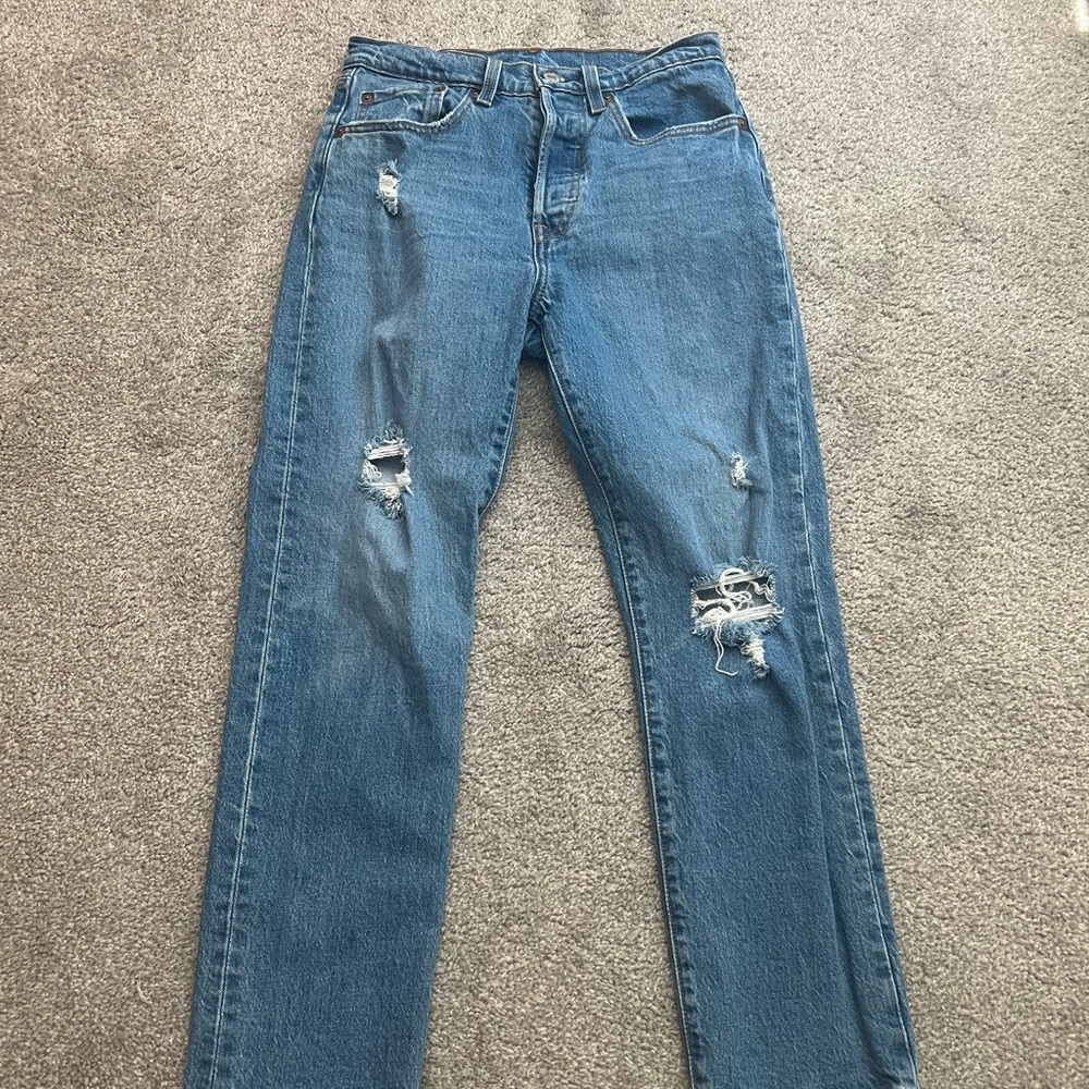 Womens Levi 501 Jeans
